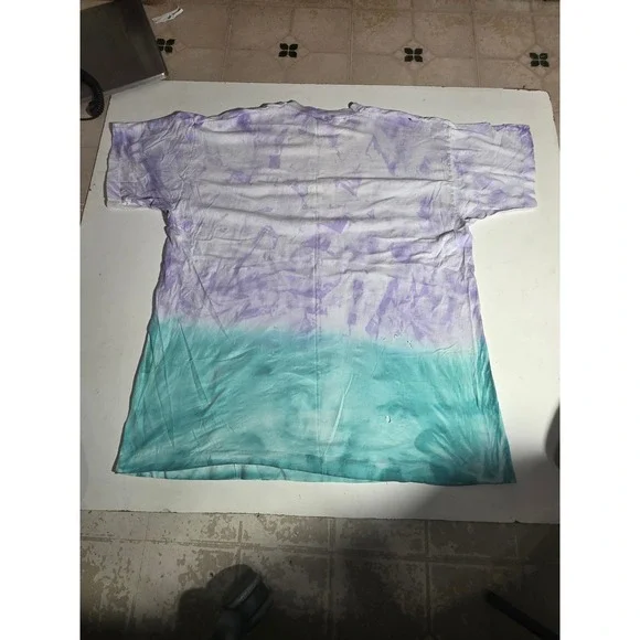 Vintage Looney Tunes Taz Foghorn Leghorn Tie Dye Shirt XL Freeze 90s Hip Hop A1